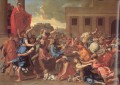 der Raub der Sabinerinnen klassische Maler Nicolas Poussin